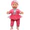 Little Darling 12" Soft Body Baby Doll With 6 Different Baby Sounds